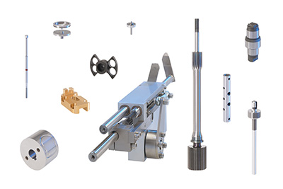 Components for mechanical engineering and special machine building applications