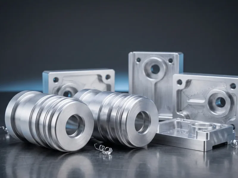 Turning and milling aluminium